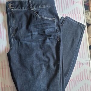 Layne Bryant Dark Blue Women's Skinny Jeans